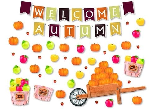 North Star Welcome Autumn Bulletin Board Set