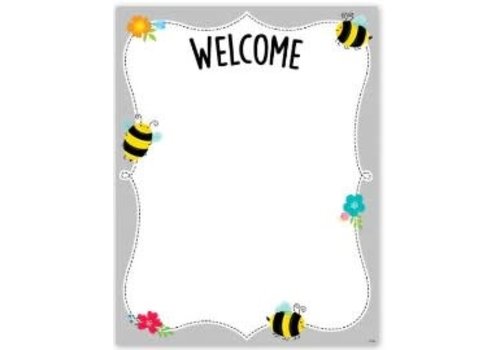 Creative Teaching Press Welcome Bees Poster