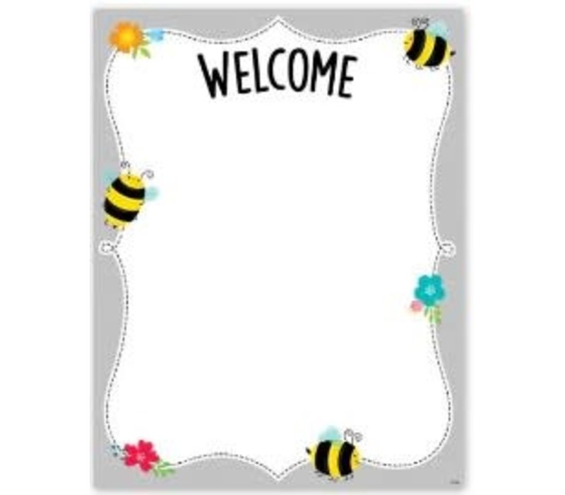 Welcome Bees Poster