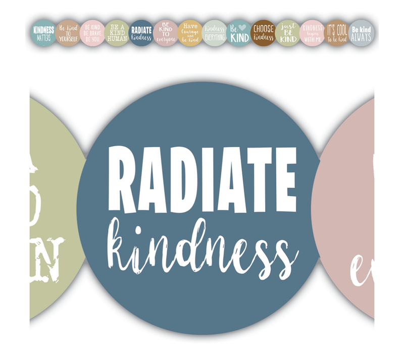 Everyone is Welcome Kindness Border Trim*
