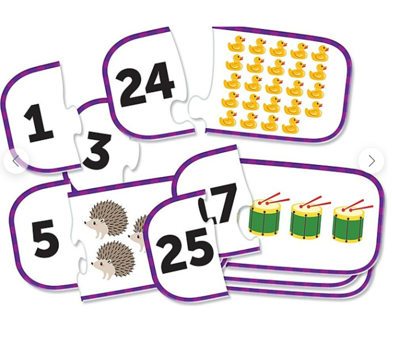 Counting Puzzle Cards