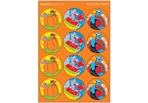 Trend Enterprises Fall Friends Stinky Stickers (D)*