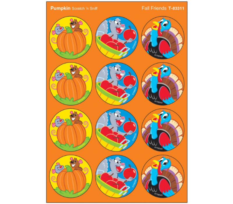 Fall Friends Stinky Stickers (D)*