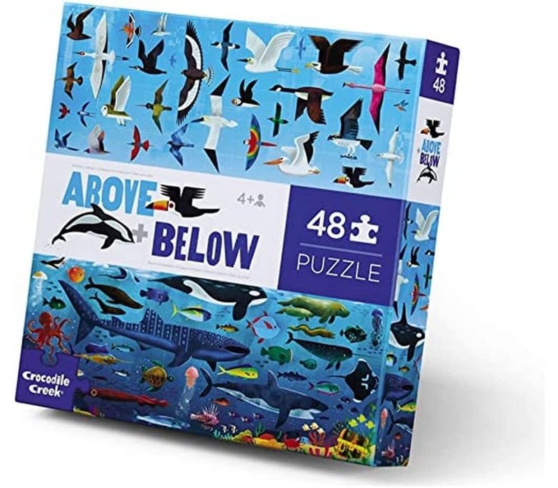 Above + Below 48 Piece Puzzle - Sea and Sky