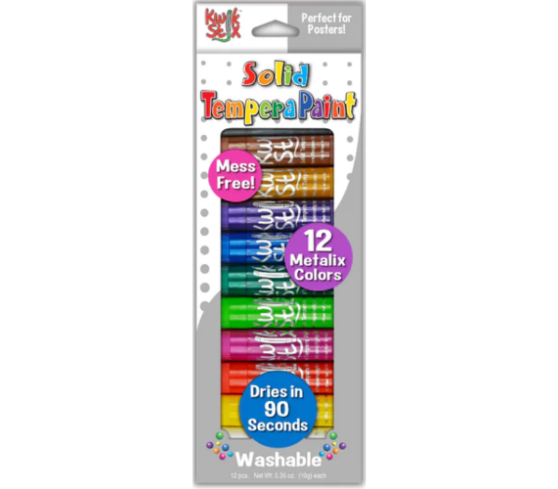 Kwik Stix, Set of 12 Metalix Colors*