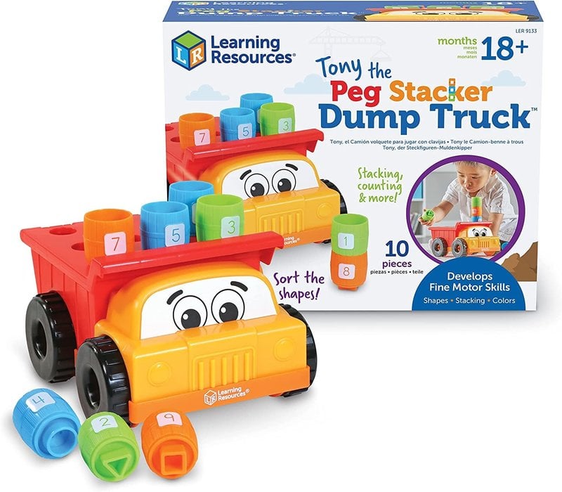 Tony the Peg Stacker Dump Truck