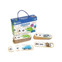 Upper and Lowercase Alphabet Puzzle Cards