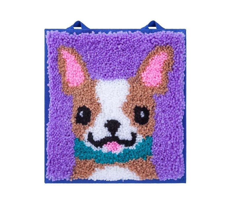 LatchKits™ Frenchie Pup Latch Hook Kit *