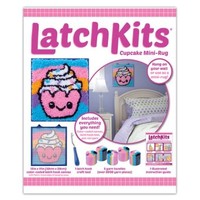 LatchKits™ Cupcake Mini-Rug Latch Hook Kit *
