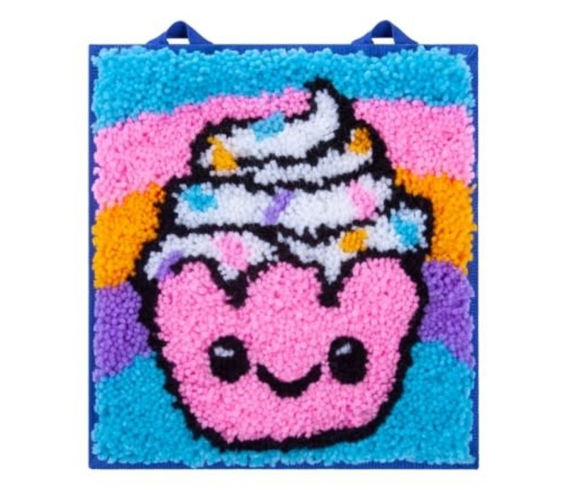 LatchKits™ Cupcake Mini-Rug Latch Hook Kit * - Learning Tree