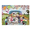 outset media Country truck in spring puzzle