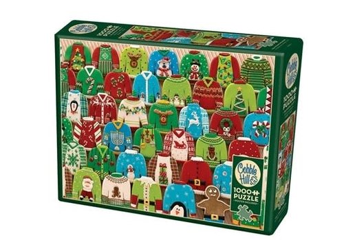outset media Ugly Xmas Sweaters Puzzle 1000 pieces