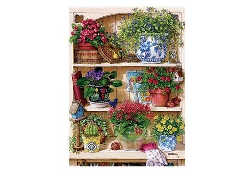 outset media Flower cupboard puzzle