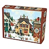 outset media christmas town puzzle*