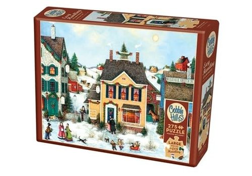 outset media Christmas Town Puzzle- Cobble Hill*
