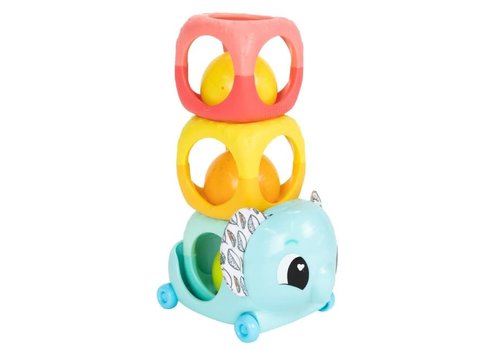 Fat Brain Toys Lamaze Stack Rattle & Roll Block Set