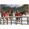 COBBLE HILL Snowy Pasture Tray Puzzle