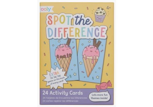 ooly Spot the Difference - 24 Activity Cards *