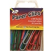 Assorted colored paper clips*