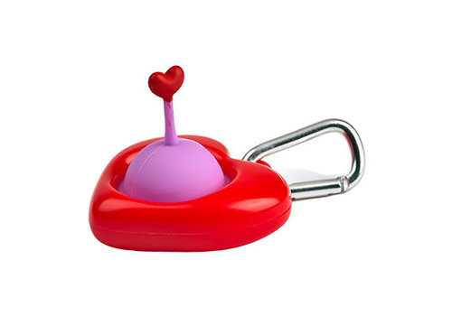 BLUE ORANGE GAMES Pull -n Pops Heart  Keychain