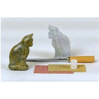 Soapstone Carving Kit - Cat*