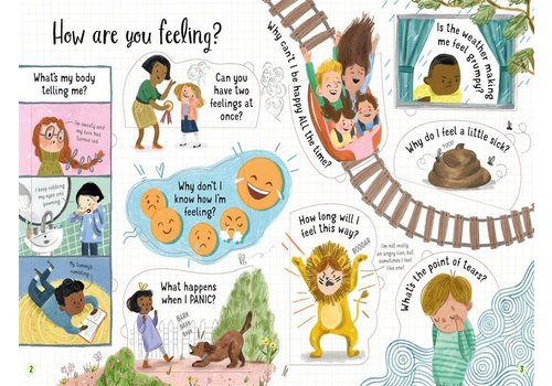 Usborne Questions and Answers about Feelings Book