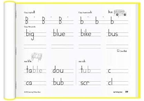 Kindergarten Handwriting Without Tears, PDF