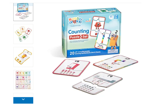 Hand2Mind Numberblocks Counting Puzzle Set *