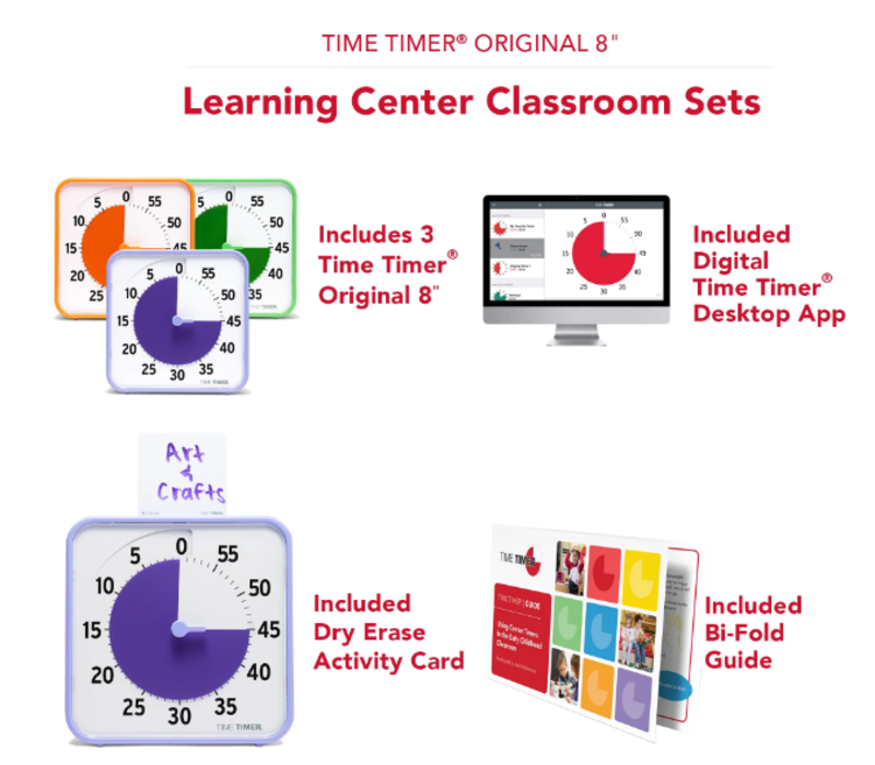 Time Timer 8 Learning Center Classroom