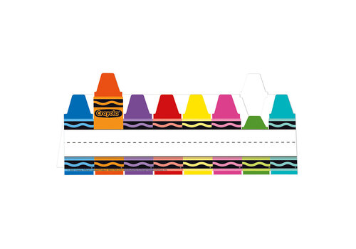 EUREKA Crayola Tented Name Plates (D)*