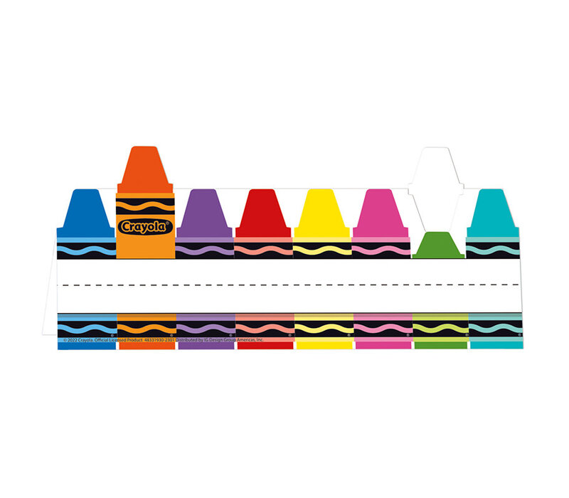 Crayola Tented Name Plates (D)
