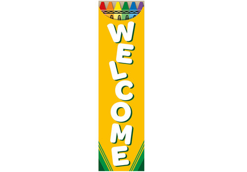 EUREKA Crayola Welcome Banner (D)*