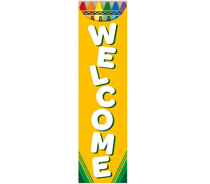 Crayola Welcome Banner