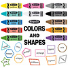 Crayola Colours and Shapes Bulletin Board Set*