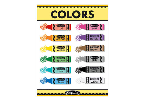 EUREKA Crayola Colors Chart