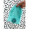 Lessons In Positivity Happy Face Hats (Teal)