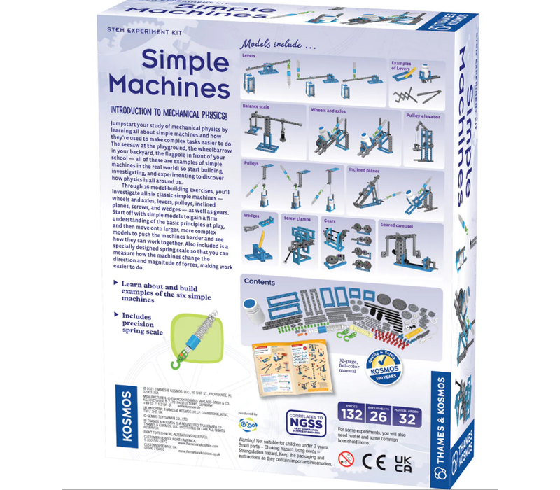 Simple Machines Stem Experiment Kit