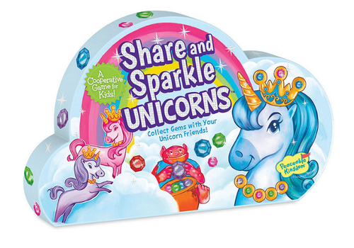PEACEABLE KINGDOM Share and Sparkle Unicorns Cooperative Game*