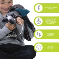 manimo Weighted Stuffed Animal for Kids- Dog (4.4 lb)