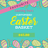 Customizable Easter Basket $45.99