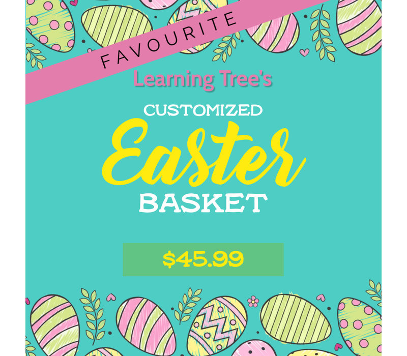 Customizable Easter Basket $45.99