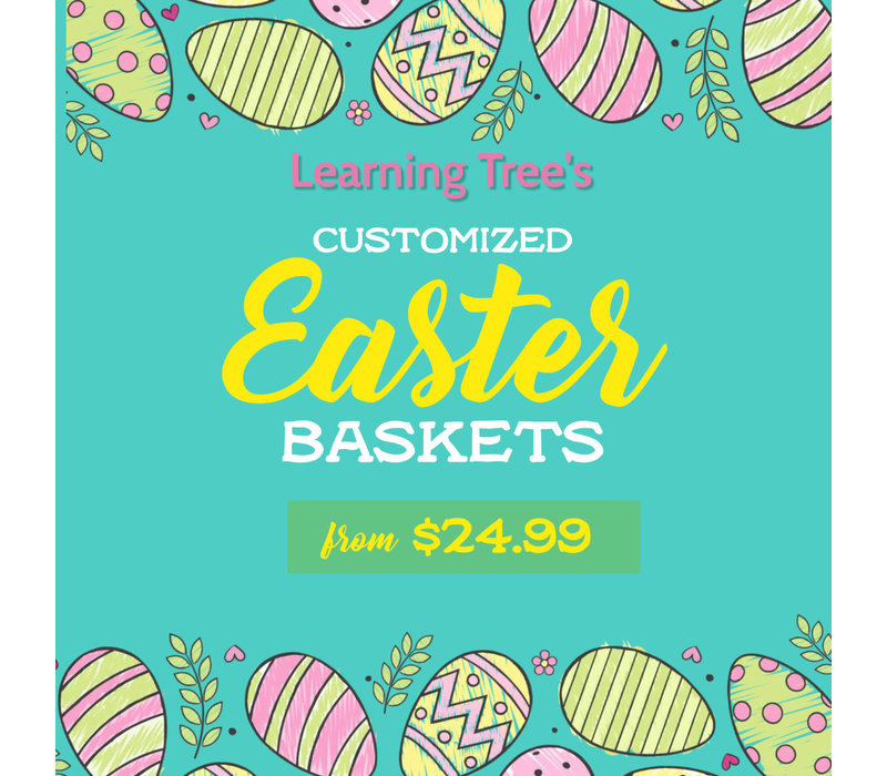 Customizable Easter Basket $24.99