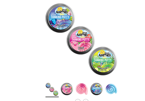 Crazy Aaron's Mini Sunshine Thinking Putty - Easter Mini Tins  (Sold Individually)