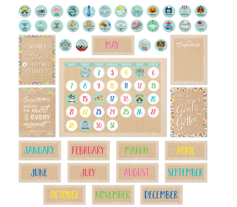 Krafty Pop Calendar Set Bulletin Board*