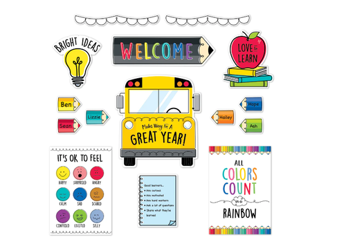 Creative Teaching Press Core Decor Ready for School Bulletin Board*