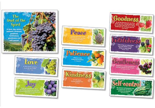 North Star Fruit of the Spirit Bulletin Board Set