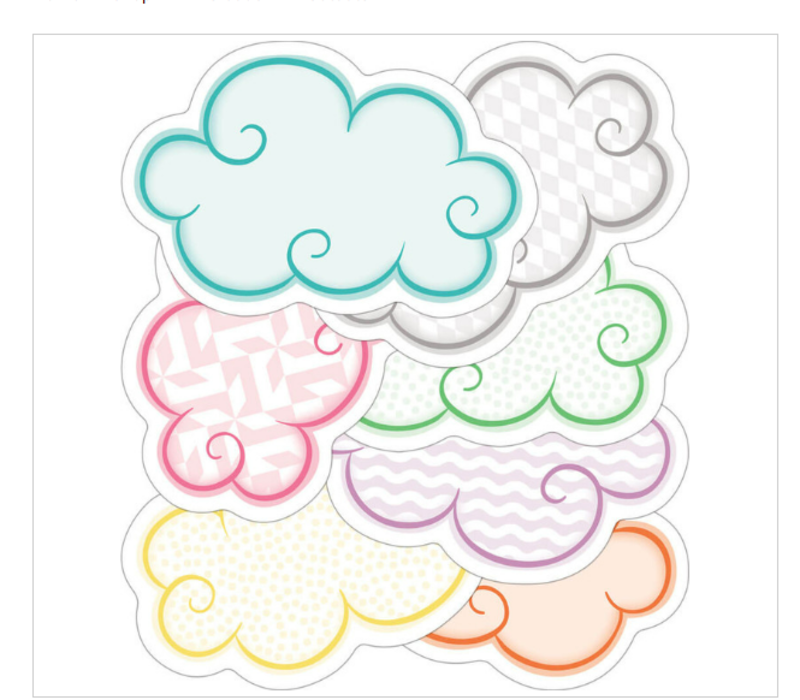 Cloud Mini Cutouts* (D)