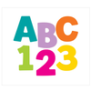 3in Color Splash Bulletin Board Letters*