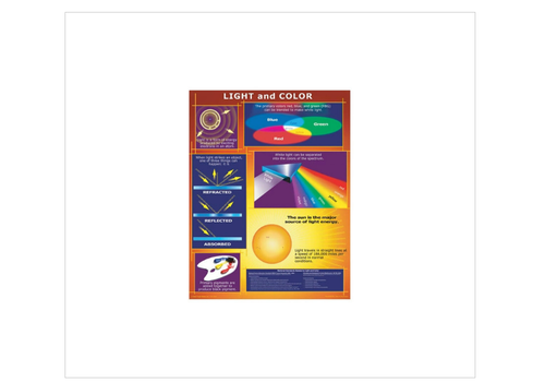 Carson Dellosa Grade 4-8 Light and Color Chart