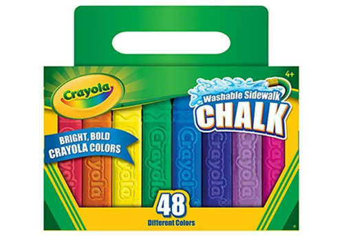 Crayola Crayola Washable Sidewalk Chalk 48 pack